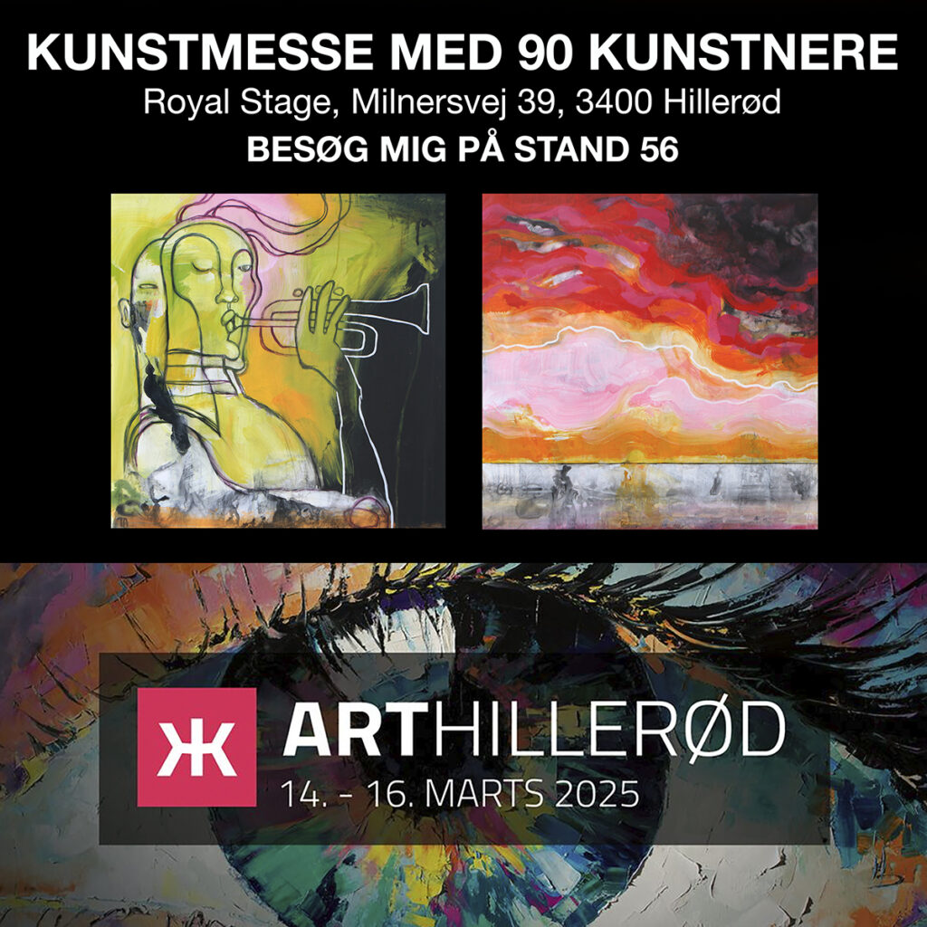Terese Andersen udstiller på Art Hillerød Kunstmesse 2025