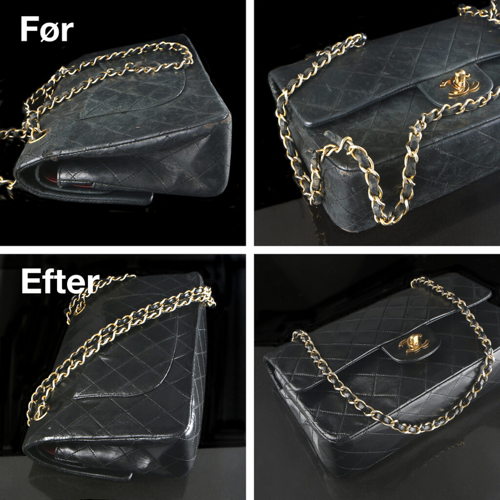 Restaurering - Chanel Classic Double Flap Bag, medium