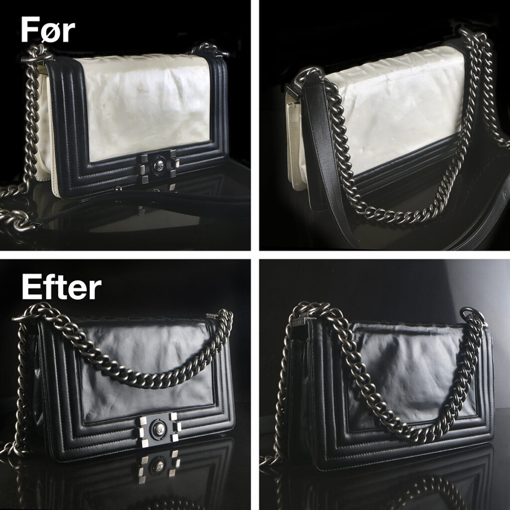 Chanel Le Boy medium crossbody bag - farveskift