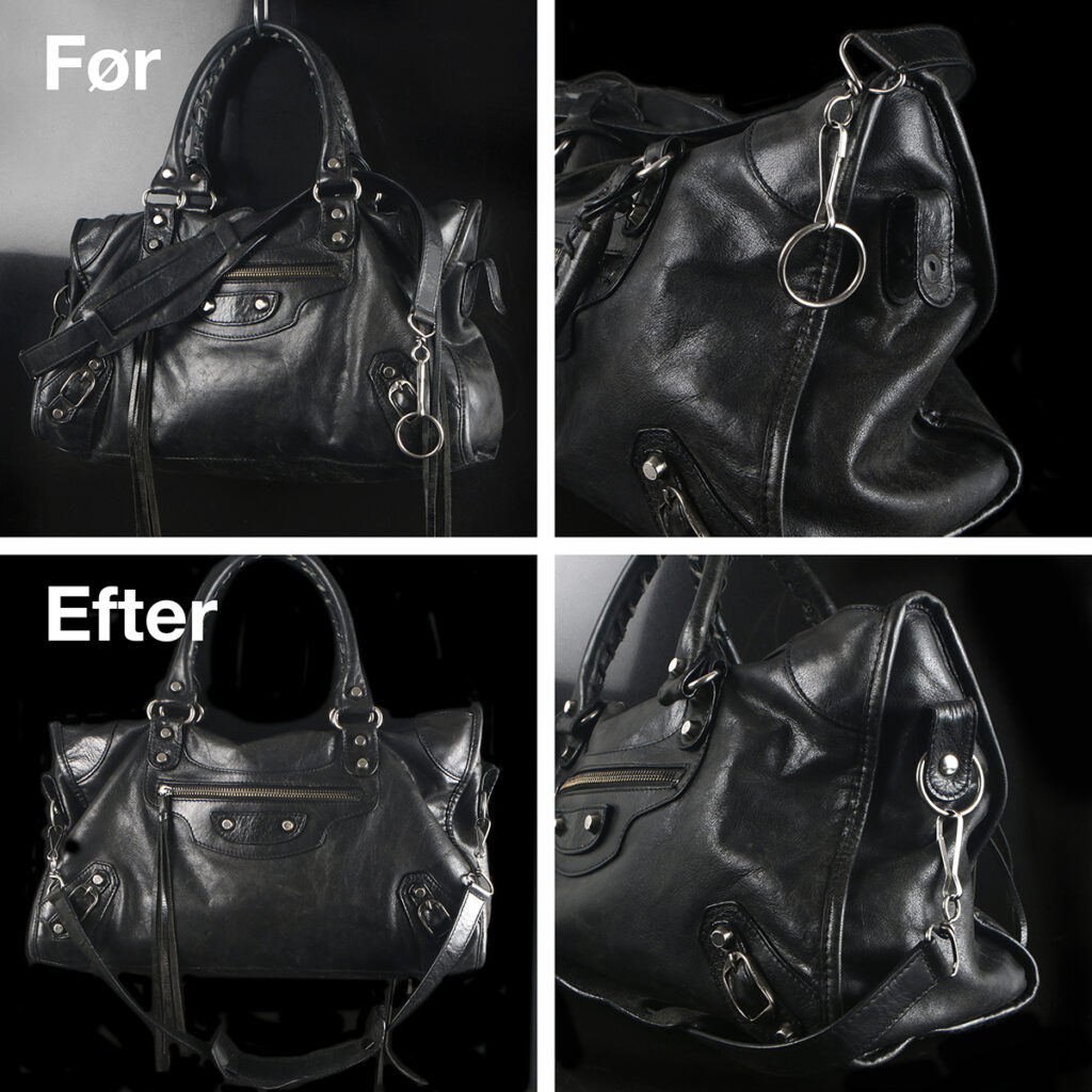 Balenciaga City Bag, medium - isætning af nitte