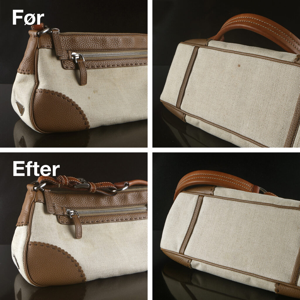 Prada Canapa shoulder bag - pletfjerning