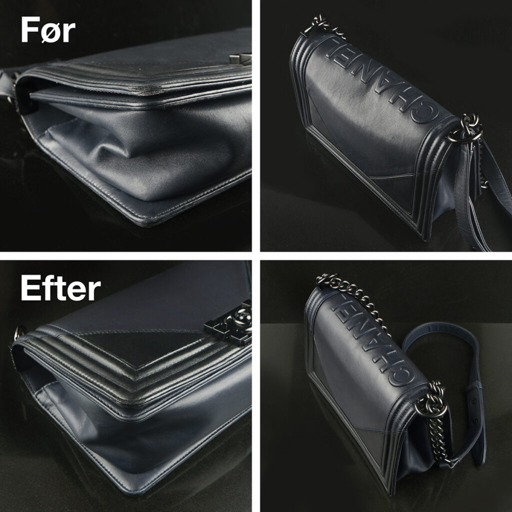 Foto af Boy Chanel Bag - Reparation af ridser, hjørner, bule og farvning