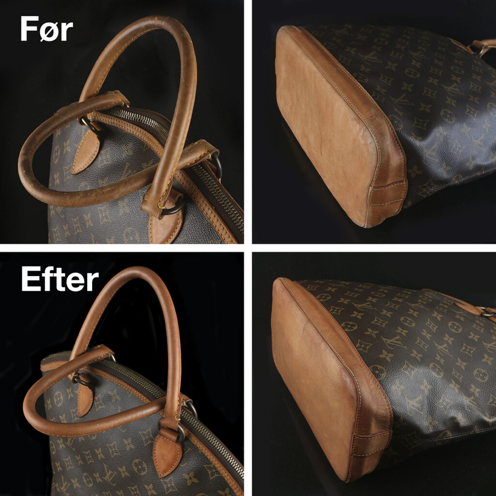 Foto af Louis Vuitton Lockit Vertical handbag - rens og skindbalsam